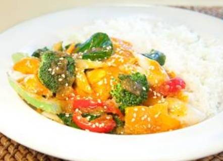 Curry Vegetable Rice 咖喱什菜飯